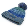 Preston Colour Block Bobble Hat Căciulă cu Ciucure