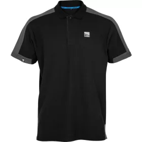 Preston Core Collection Tricou Negru cu Guler 4XL
