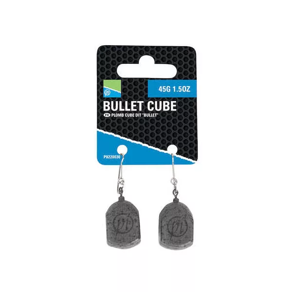 Preston Bullet Cube Lead 15 gr Plumb bombă
