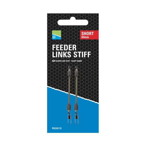Preston Feeder Links Stiff Short 60mm Anti-tangle 2buc