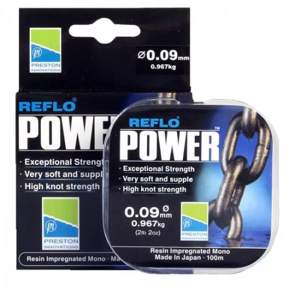 Preston Reflo Power 100m 0,11mm Fir pentru forfac