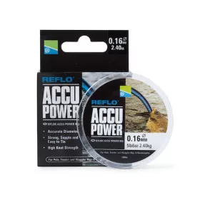   Preston Accu Power Rig Mono Fir monofilament pentru forfac 0,07mm 100m