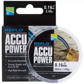 Preston Accu Power Rig Mono Fir de forfac 0,18mm 100m