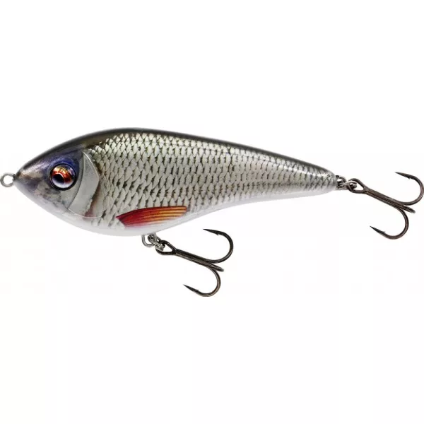 WESTIN Swim Glidebait 12cm 53g Suspendat Roșioară Reală Vobler
