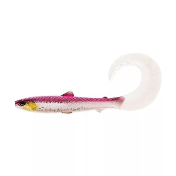 WESTIN BullTeez Curltail 8cm 3g Pink Headlight 3 buc. Nălucă artificială din plastic