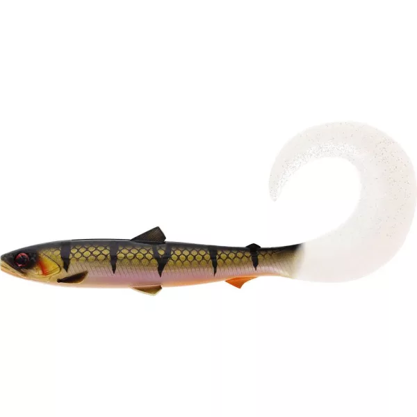 WESTIN BullTeez Curltail 10cm 6g Bling Perch Cutie cu 60buc Naluci din plastic