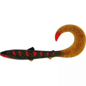   WESTIN BullTeez Curltail 27cm 103g Motoroil Blood 1 buc. Momeală artificială din plastic