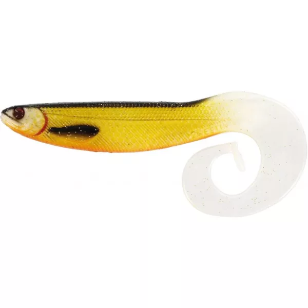 WESTIN CurlTeez Curltail 7cm 3,5g Official Roach 3buc Momeală artificială de plastic