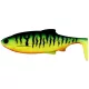 WESTIN Ricky the Roach Shadtail 7cm 6g Firetiger Cutie cu Nălucă artificială din plastic