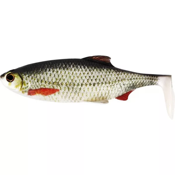 WESTIN Ricky roșioara cu coadă de shad 10cm 14g Roșioară Reală Cutie cu 30buc Momeală artificială din plastic