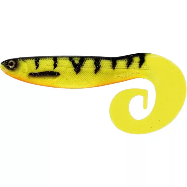WESTIN CurlTeez Curltail 8,5cm 6g Fire Perch Cutie cu 32buc Momeală artificială de plastic