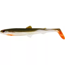   WESTIN BullTeez Shadtail 9,5cm 7g Bass Orange Cutie cu Naluci artificiale din plastic