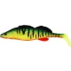 WESTIN ZanderTeez Shadtail 12cm 21g Crazy Firetiger Cutie cu Momeală artificială din plastic