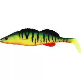   WESTIN ZanderTeez Shadtail 17cm 56g Crazy Firetiger Cutie cu Naluci din plastic