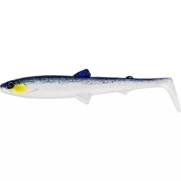 WESTIN BullTeez Shadtail 9,5cm 7g Blue Headlight 2buc Naluci din plastic