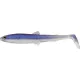WESTIN BullTeez Shadtail 12,5cm 16g Sparkling Blue 2 buc Nalucă din plastic