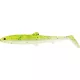WESTIN BullTeez Shadtail 9,5cm 7g Chartreuse Scânteietor 2 buc momeală artificială din plastic