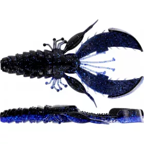   WESTIN CreCraw Creaturebait 6,5cm 4g Negru/Albastru 6 buc. Nalucă din plastic