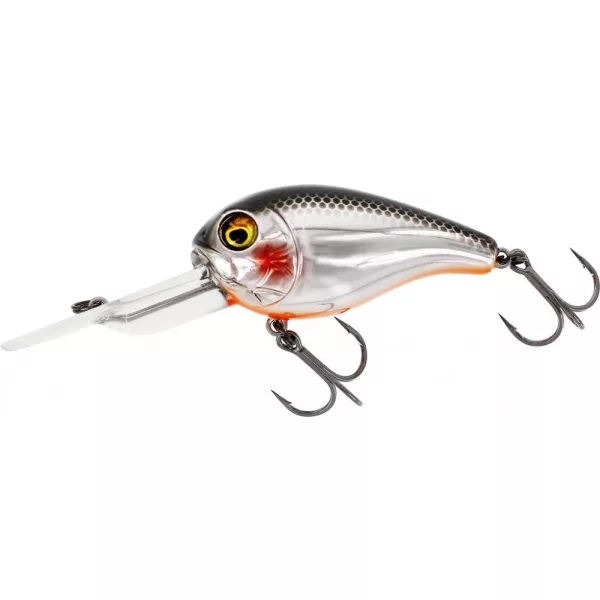 WESTIN MegaBite DR Crankbait 6cm 19g Flotant Sardină de Oțel Vobler