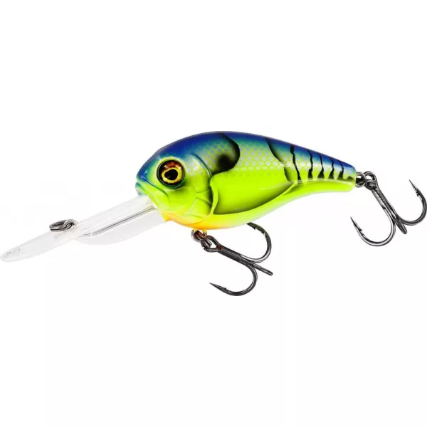 WESTIN MegaBite DR Crankbait 6cm 19g Flotant Rac Albastru Cart. Vobler