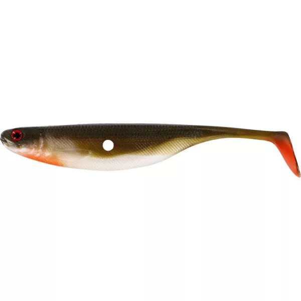 WESTIN ShadTeez Hollow 8cm 4g Bass Orange Cutie cu 50 buc Nalucă din plastic