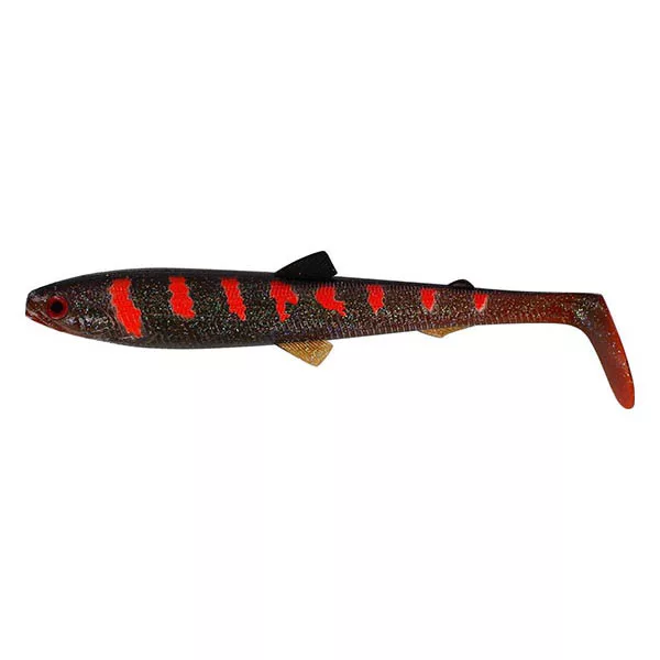 WESTIN BullTeez Shadtail 18cm 53g Motoroil Blood 1 buc Nalucă din plastic