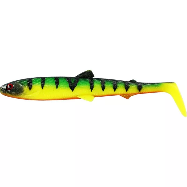 WESTIN BullTeez Shadtail 18cm 53g Tiger Perch 1 buc. Nălucă artificială din plastic