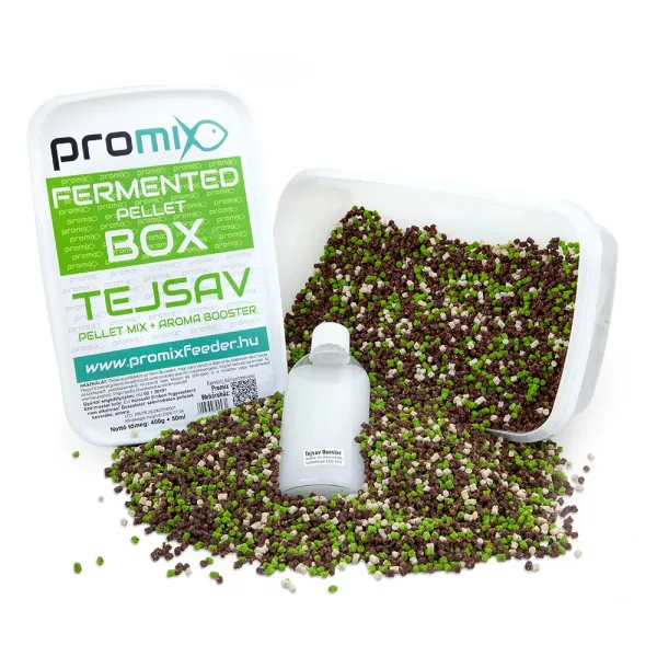 Promix Fermented Pellet Box cu Acid Lactic 400gr