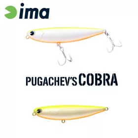Ima Pugachevs Cobra 90 9cm 12gr 202 Chartback Pearl Wobbler