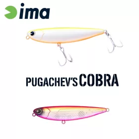 Ima Pugachevs Cobra 90 9cm 12gr 208 Pink & Pink Wobbler