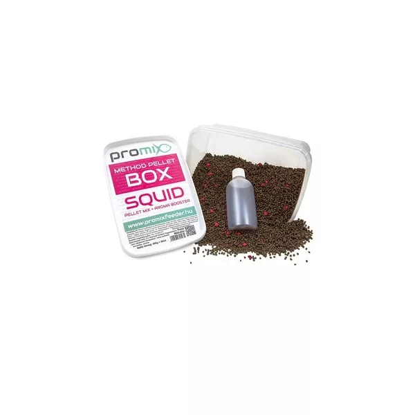 Promix METHOD PELLET BOX SQUID Pelete de hrănire