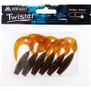 Mikado Twister 64mm Motoroil Gold Naluci din Cauciuc 6buc
