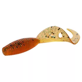 Mikado Twister 64mm Orange Pepper Naluci din Cauciuc 6buc
