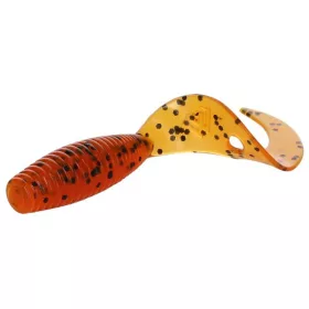 Mikado Twister 64mm Pepper Tea Naluci din Cauciuc 6buc