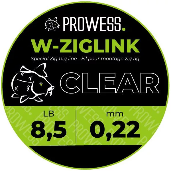 Prowess W-ZIGLINK Fir de forfac 0,25mm