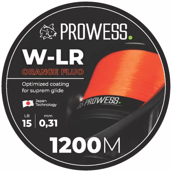 Prowess NYLON W-LR 0,27mm - 1200m - Orange - Portocaliu
