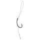 Prowess W-Rigs Loops Curve T4 Cârlig împletit pre-legat