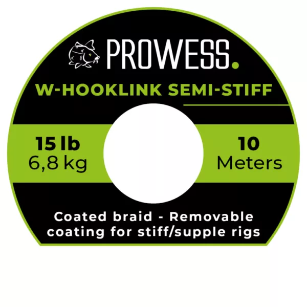 Prowess TRÉSSÉ W-HOOKLINK SEMI-STIFF forfac împletit 0,35mm