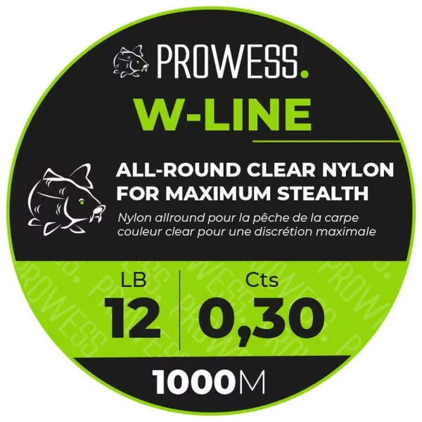 Prowess W-Line 0,25m 1000m Fir Monofilament Principal