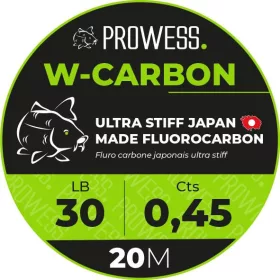   Fir de forfac Prowess W-Carbon 20m 0,30mm pentru pescuit la crap