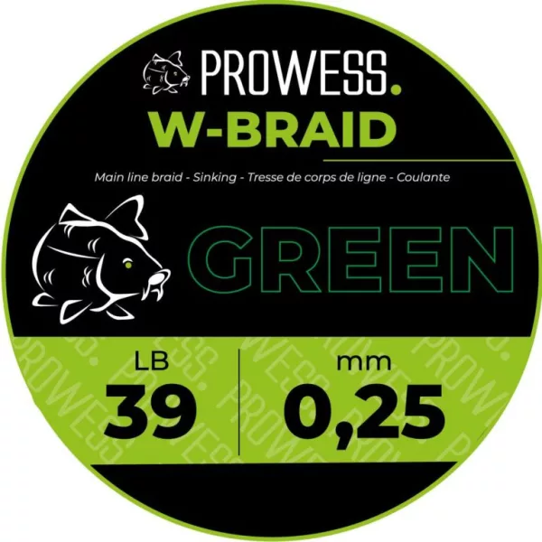 Prowess W-BRAID Fir principal împletit 0,30mm