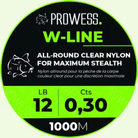 Prowess W-LINE 0,25mm Fir principal pentru crap / Fir