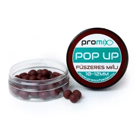 Promix 10-12mm Fűszeres Máj Pop Up Pellet 20gr