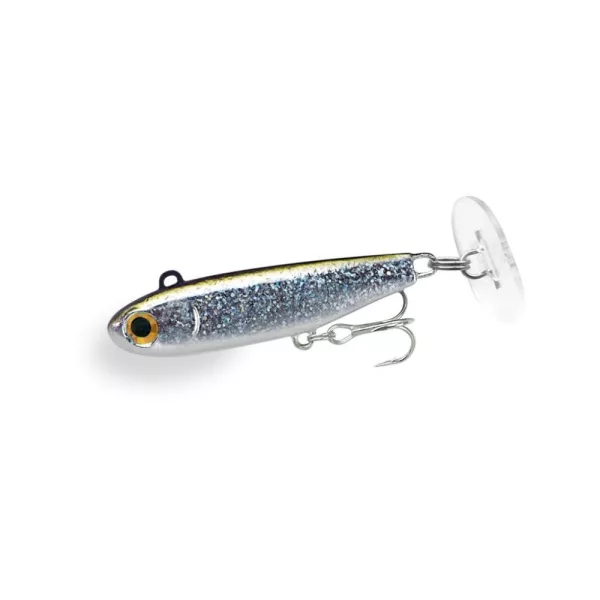 FIIISH PowerTail 44mm 18gr Argintiu Sclipitor - X-Fast Tailspin