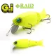 Raid G.I. 9,4cm 35gr 004 Lemon Power Wobbler