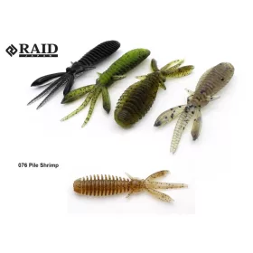 Raid Egubug 6,3cm 076 Pile Shrimp Imitatie Insecta 8buc