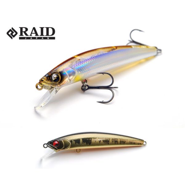 Raid Level Minnow Quik72 7,2cm 5,2gr 008 Real Kinkuro Wobbler