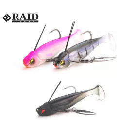 Raid Head Swimmer Libero 10gr 001 Sikkoku Soft Lure 2pcs