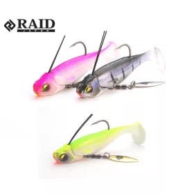 Raid Head Swimmer Libero 10gr 009 White Chart Gumihal 2buc