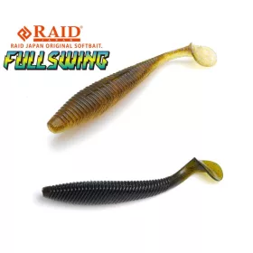   Raid Fullswing 12,7cm 001 Greenpumpkin Seed  Nalucă Plastic 5buc